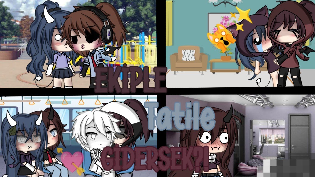 🌍🌊•||Ekiple Tatile GİDERSEK?!||•🛬🌴 -°Gacha Life°-