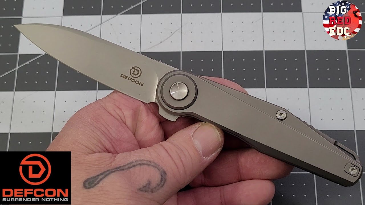 DEFCON Knives JK Series Fulcrum With Leverage Lock