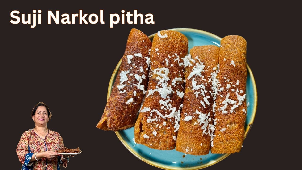 সুজি নারকেল পিঠা II Poush Sankranti Special II Semolina Recipe