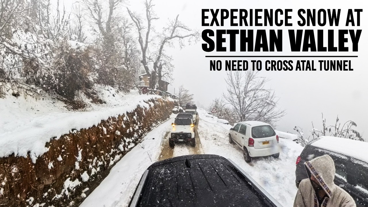 Sethan - Hamta Pass Manali 2026 | Sliding Cars in Black-Ice | Travel guide Himachal