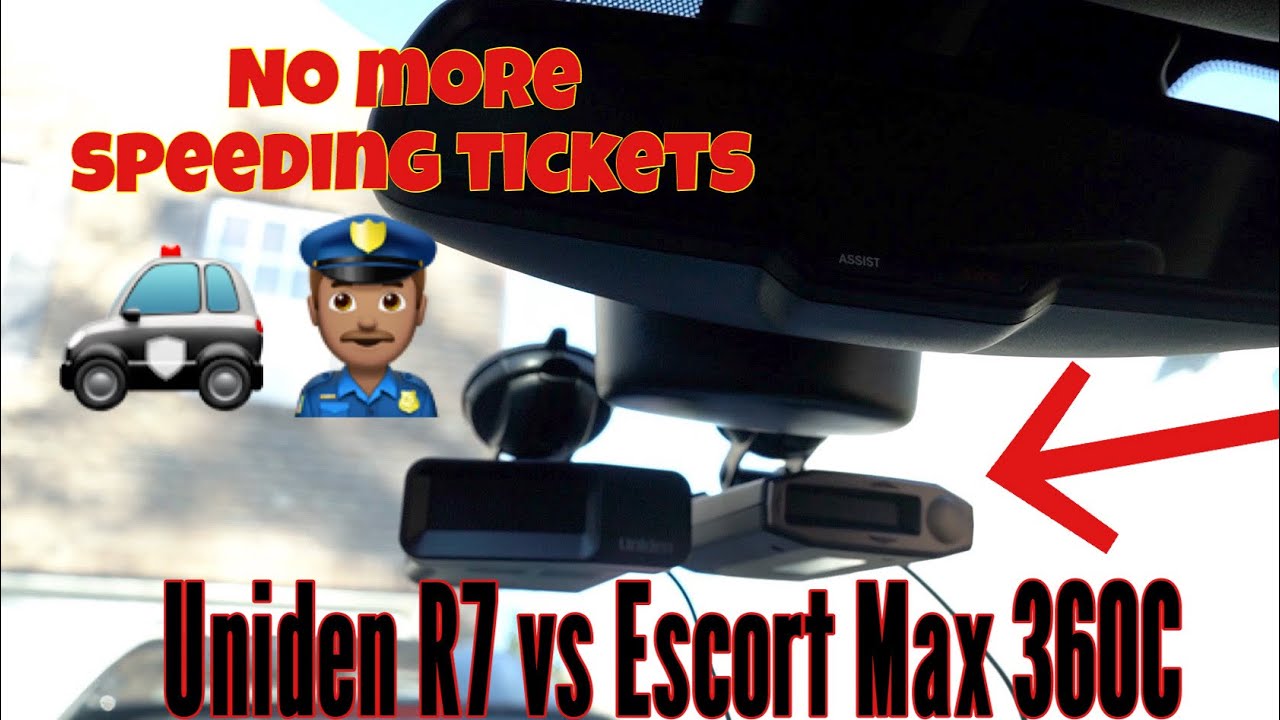 Best Radar Detector EVER? Uniden R7 vs Escort Max 360c *No More Speeding Tickets* -BEST INVESTMENT-