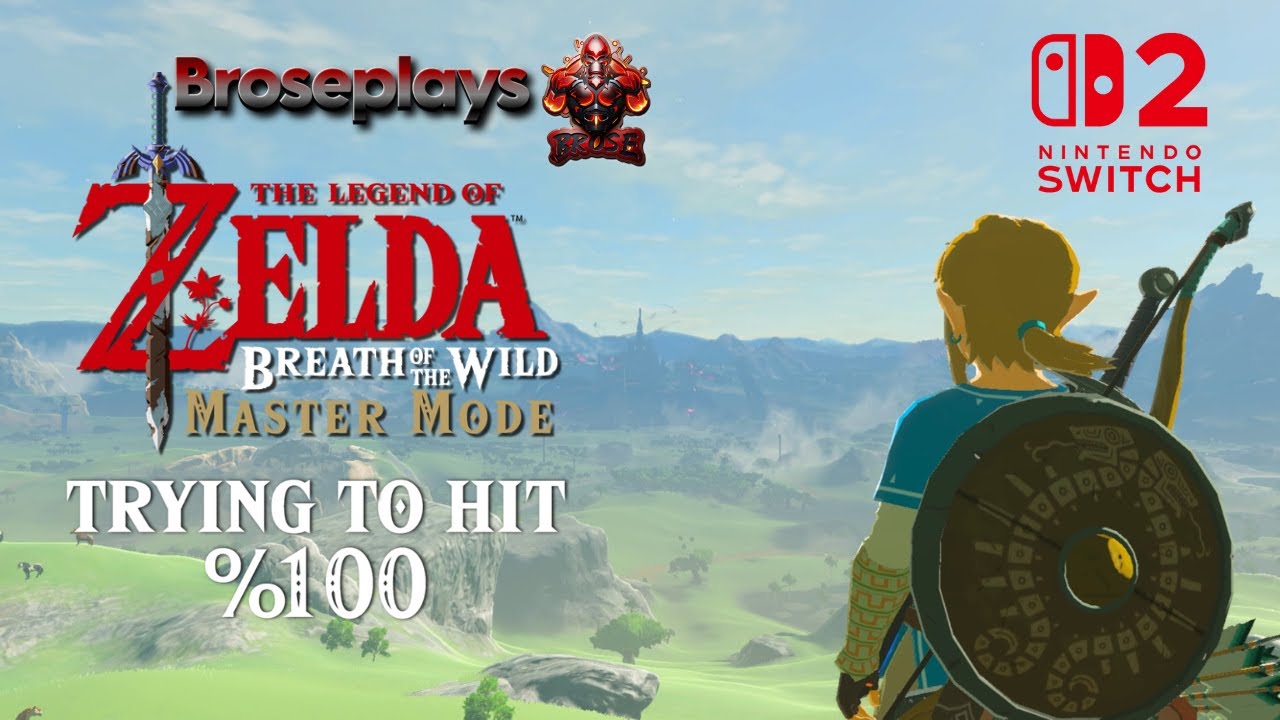 The legend of Zelda breath of the wild %100 Live Stream