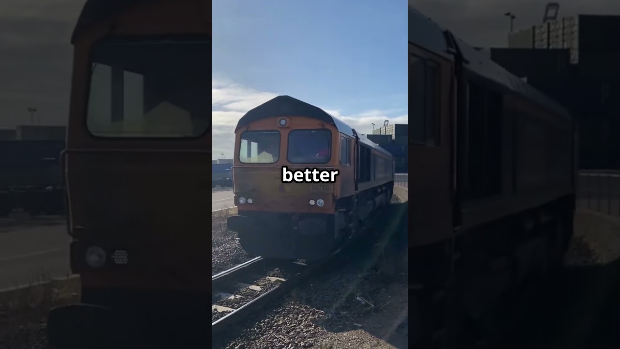 Класс 99 против класса 66. Грузовое шоу #класс66 #класс99 #britishrail #локомотив #железная дорог...