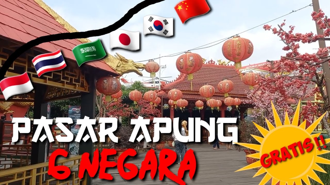 PASAR APUNG 6 NEGARA || WISATA GRATIS TISS‼️