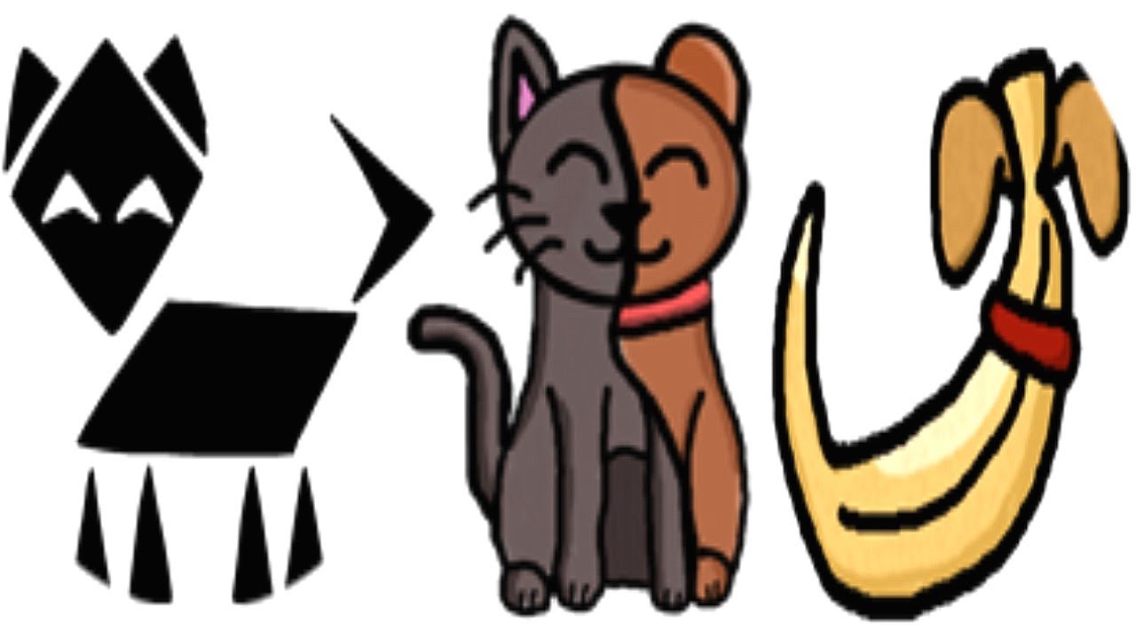 FIND the DOGGOS *How To Get Shape Doggo Badge, Dog Banana Badge and Doggo Kitten Badge* Roblox