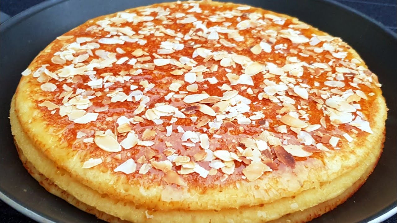 بدون زيت ولا زبدة اسهل وانجح فطائر المقلاة السريعة كتوجد في وقت تحضير الشاي(فطائر الحليب)