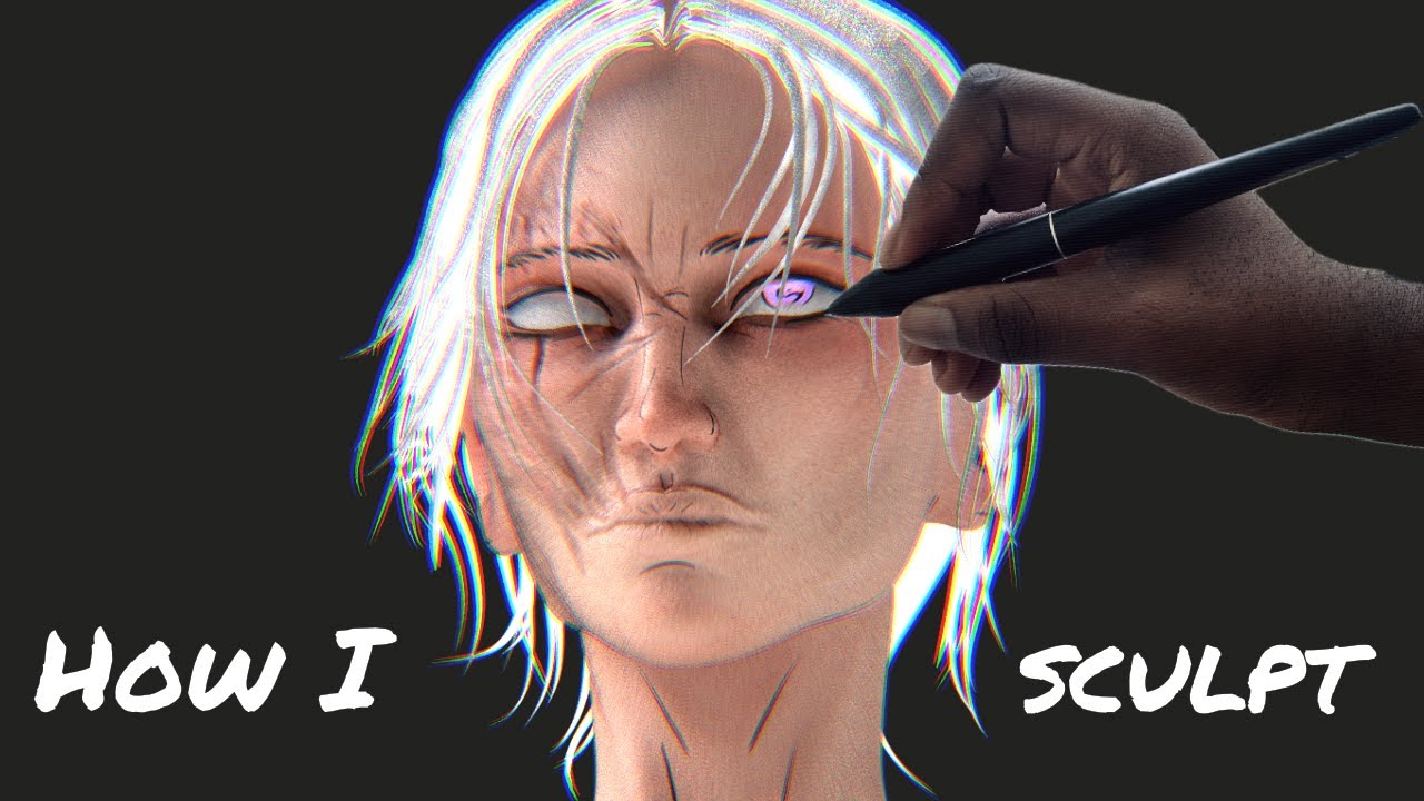 How I sculpt a character in 10 minutes - Speed sculpt