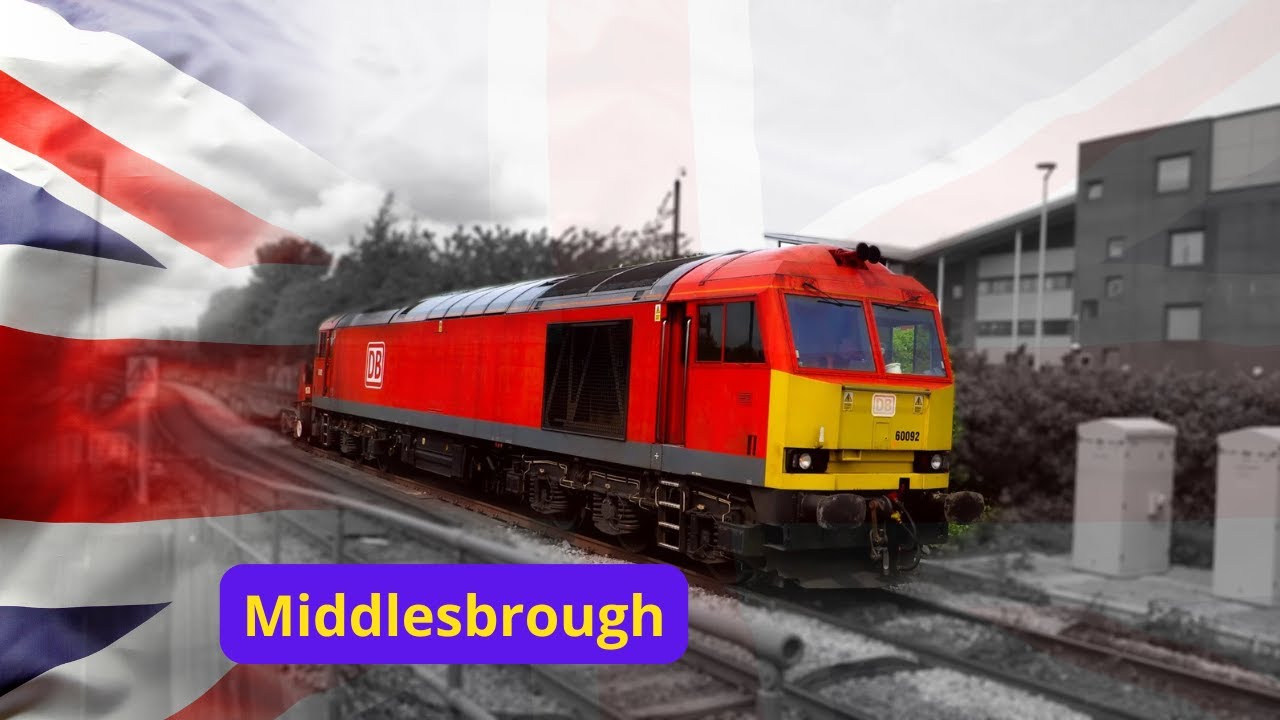 Who Knew Middlesbrough Station Had This Incredible Train Spotting View!