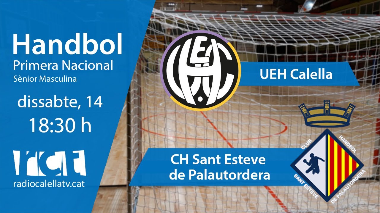 Handbol: UEH Calella - CH Sant Esteve de Palautordera