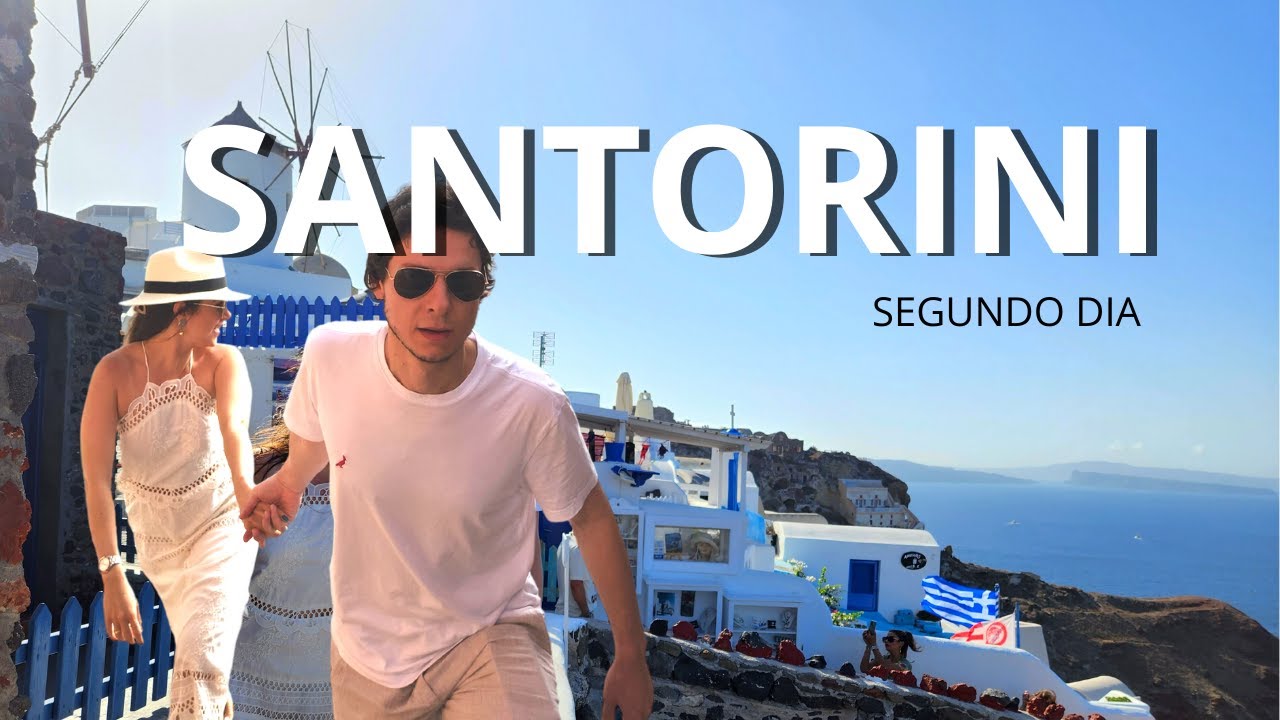 Santorini - Segundo dia de viagem - praias, cafés e dicas.