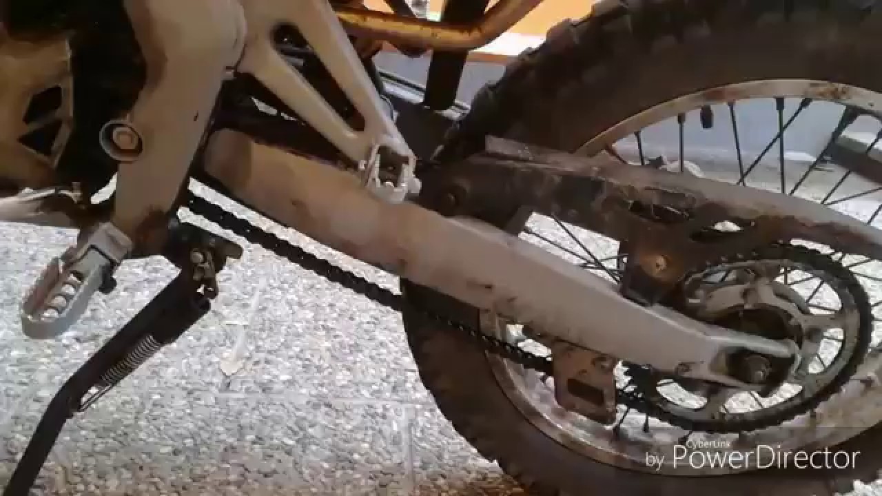 Moped Kette spannen Tutorial