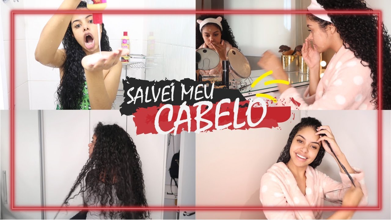 DO LIXO AO LUXO rotina do meu cabelo 😱👏🏽