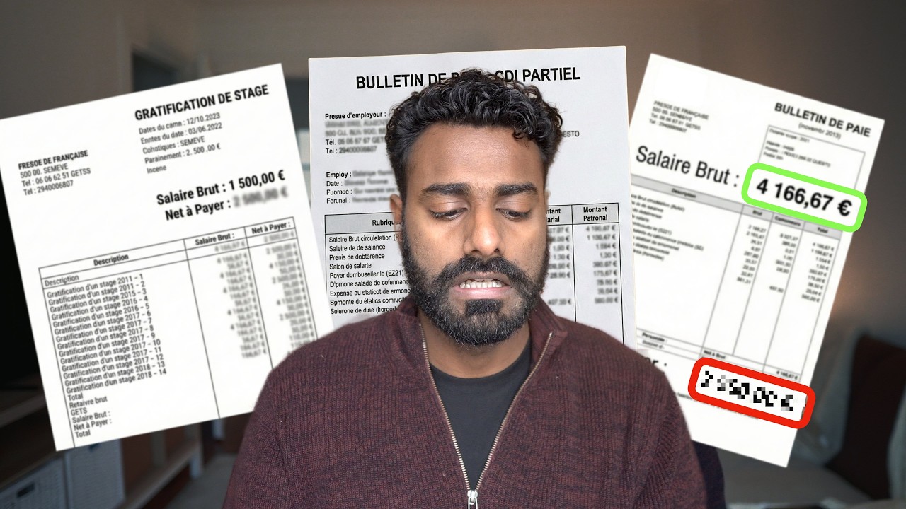 French Income Tax Revealing 10 Years of My Real Payslips