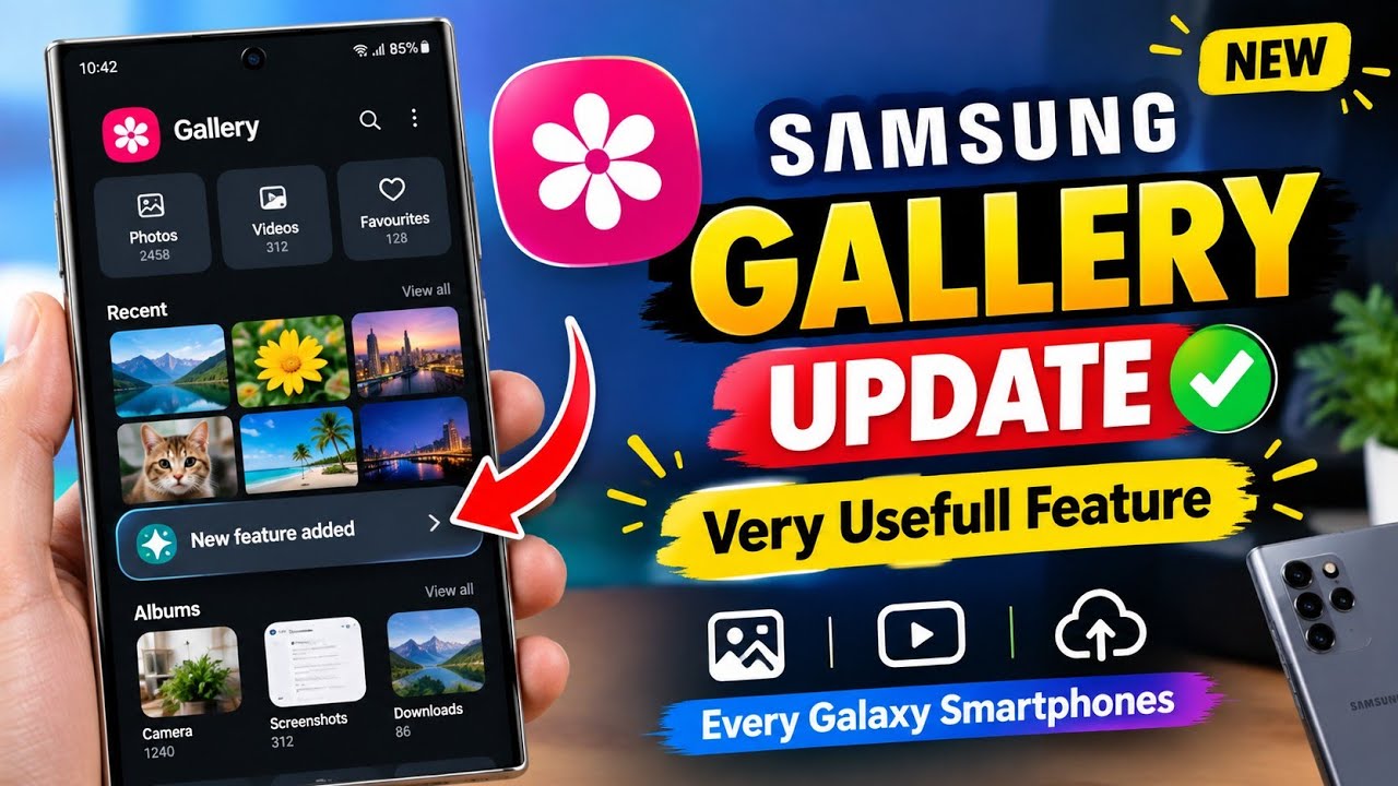 Huge Samsung Gallery Update ✅ Very Usefull Feature Added Every Galaxy Smartphones🔥