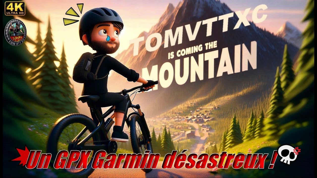 un GPX désastreux durant ma sortie VTTae en montagne