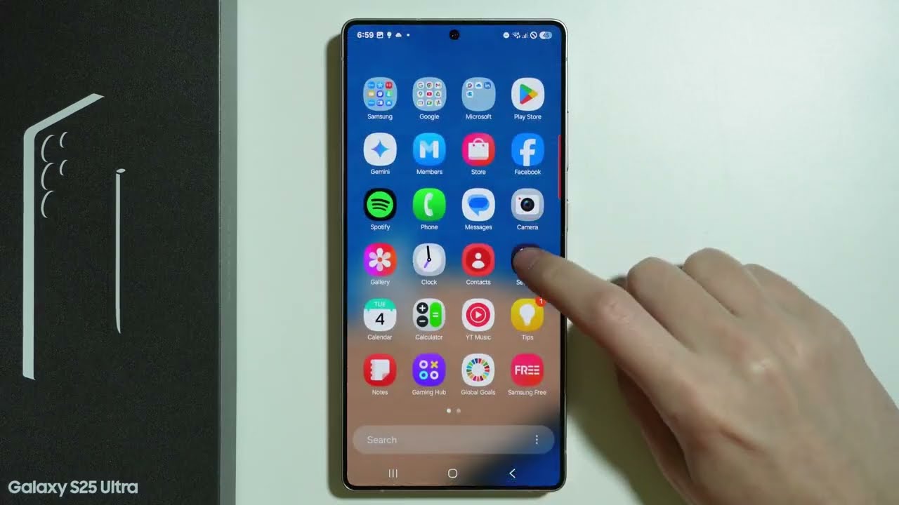 Samsung S25 Ultra: App Lock Settings (Lock Apps)