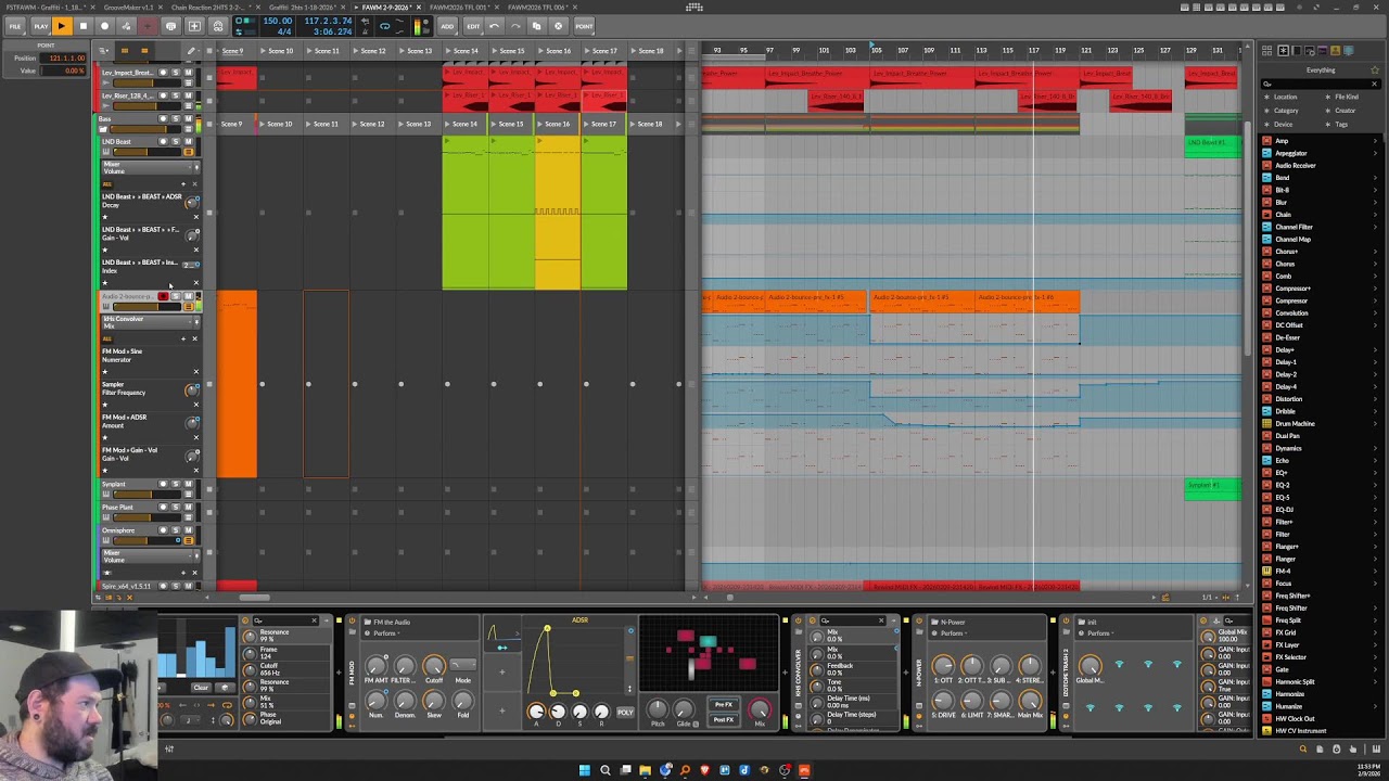 Electronic Music Production Stream (FAWM 001)