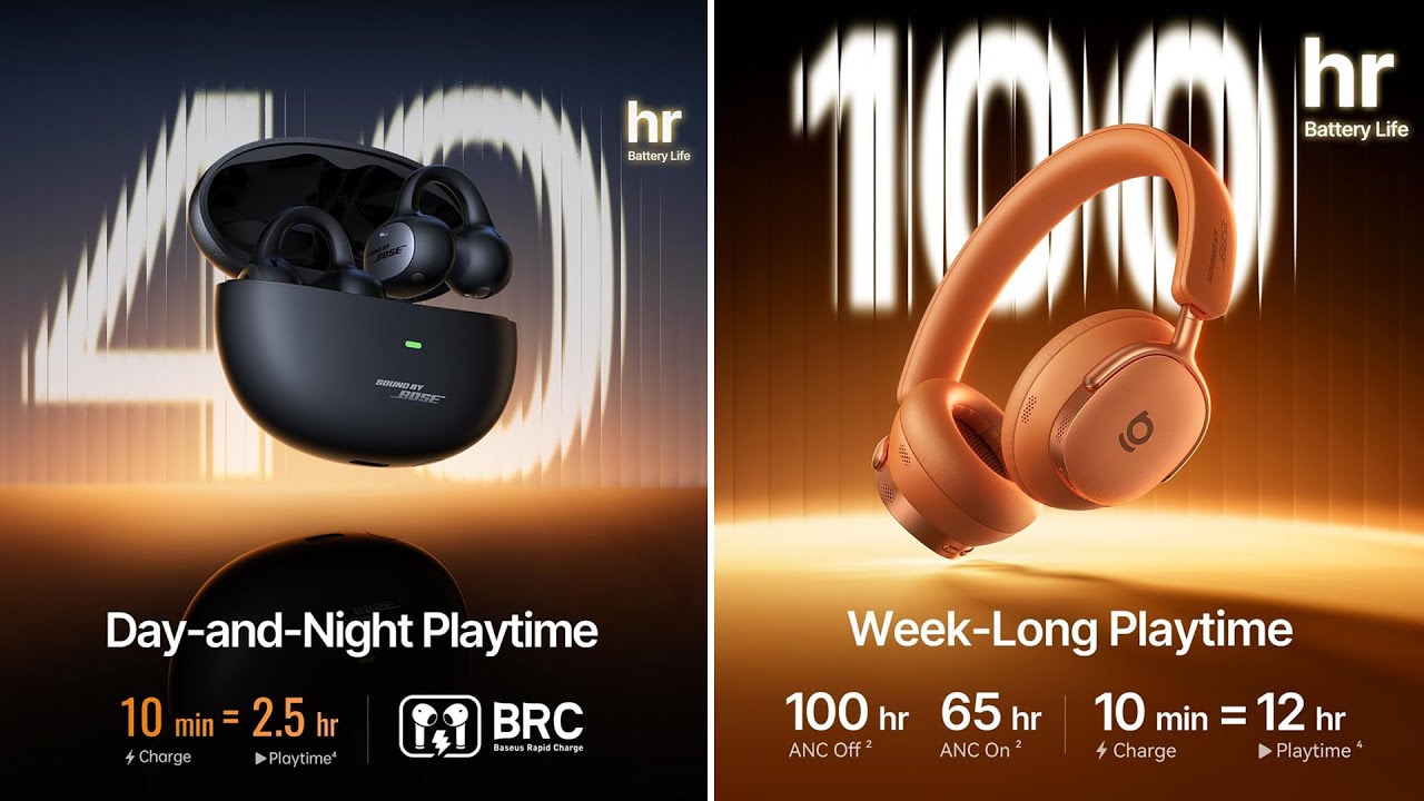 Baseus Inspire XC1 & XH1 Review &ndash; Bose Sound, Premium ANC & Long Battery Life!