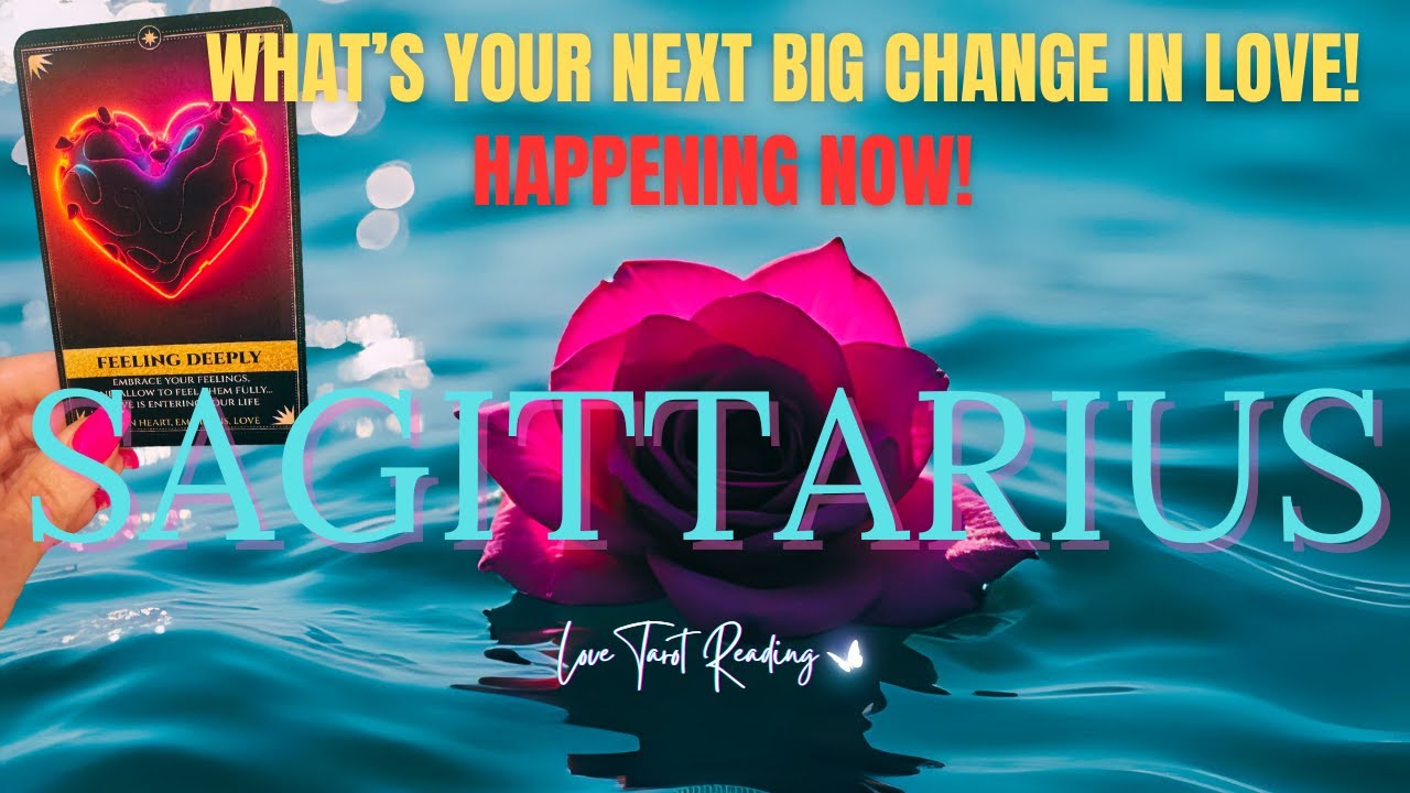 ❤️SAGITTARIUS BIG CHANGE IN LOVE! SOMEONE'S HOOKED AND OBSESSED #sagittarius #sagittariustarot #love