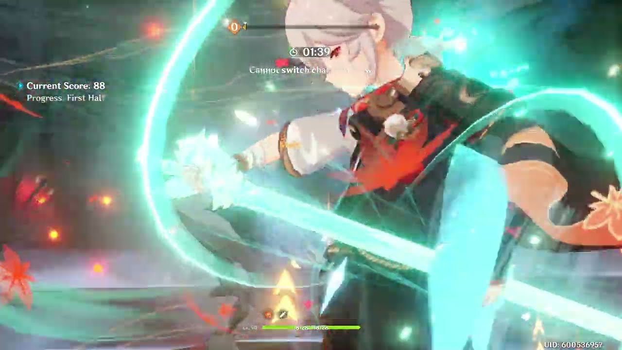 Chongyun Reverse Melt Rotation