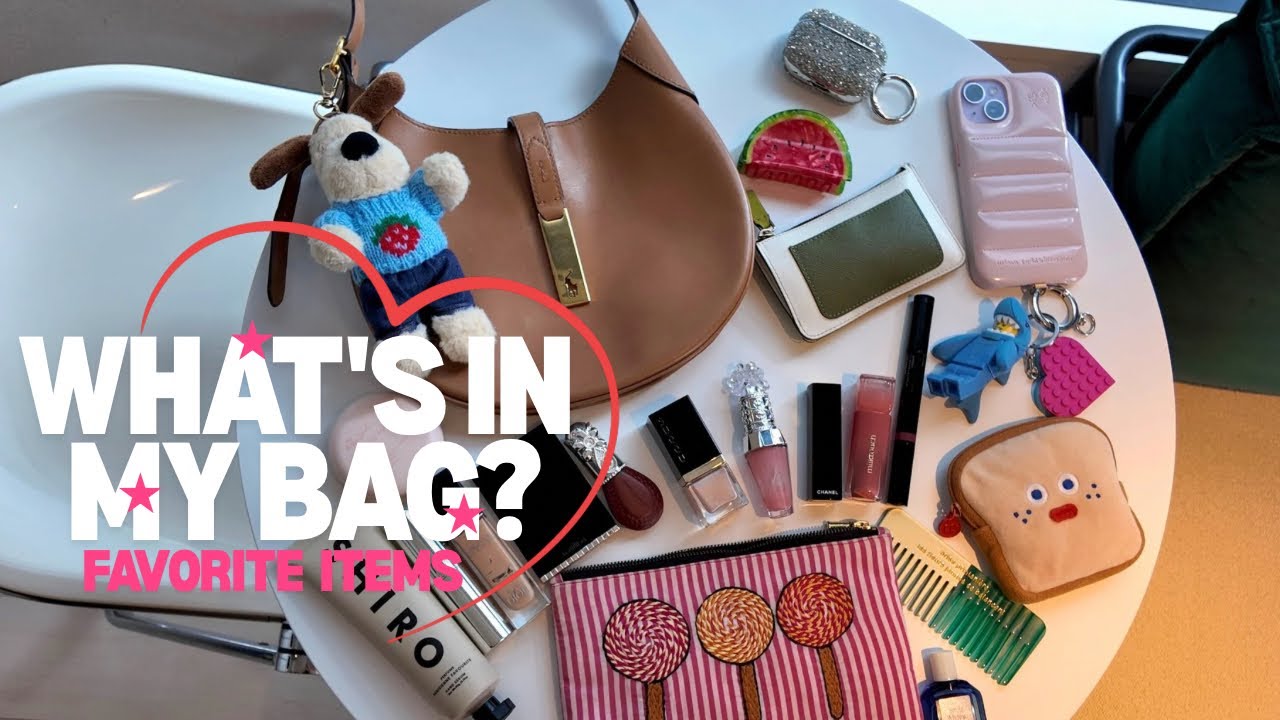 ★What's in my bag?★日々を彩る癒したち🍒🍭［バッグの中身紹介]