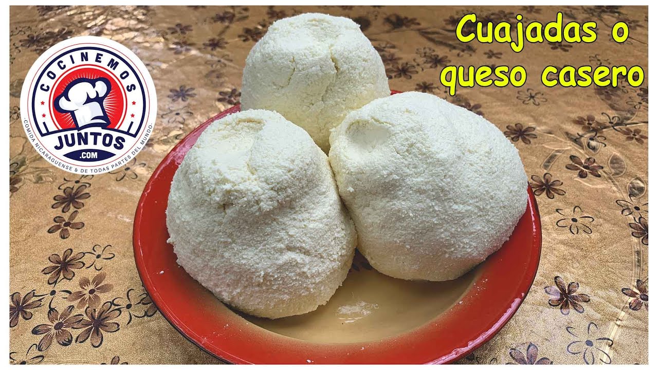 Como hacer queso casero.  Cuajadas  Nicaragüenses.