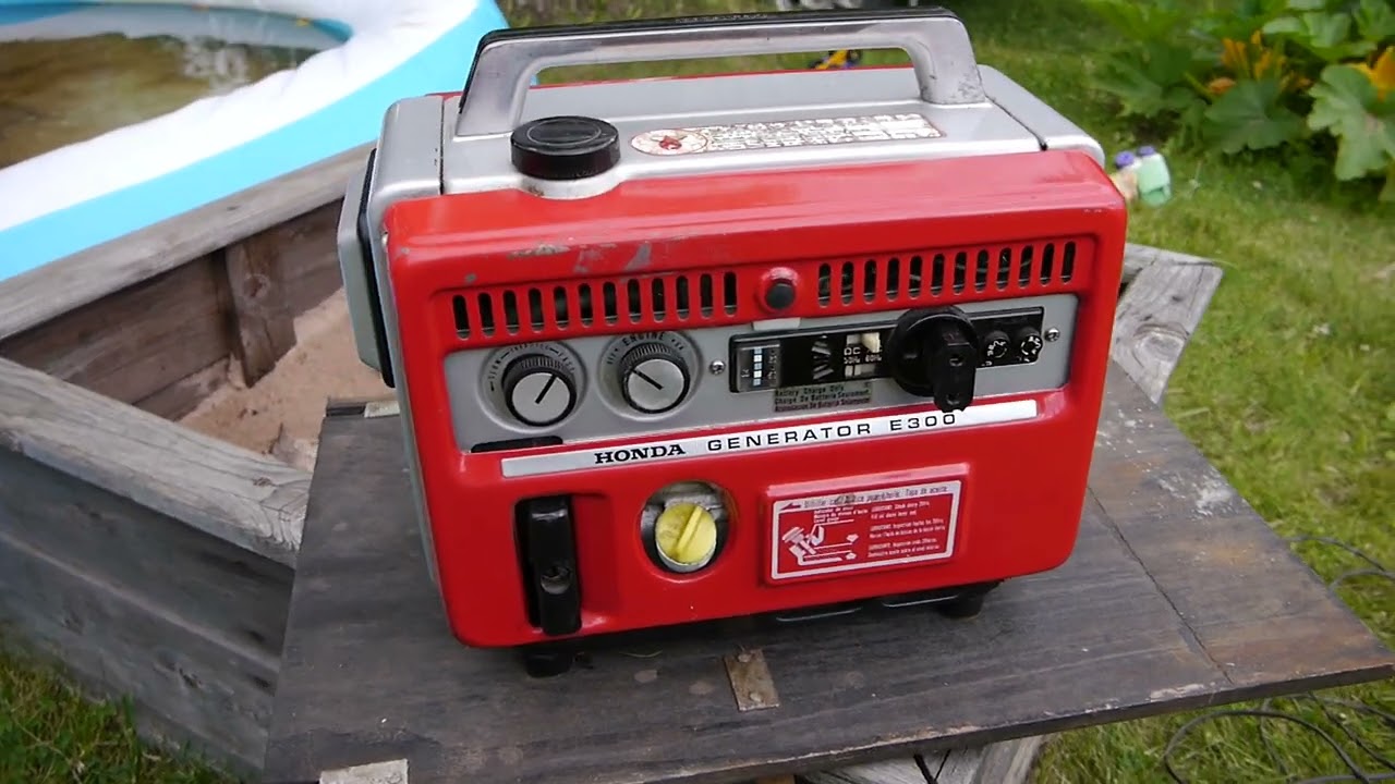 Honda e300 portable generator 1967 year