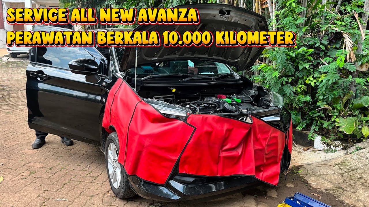 Service All New Avanza 2023 Penggerak depan, Tune up, throttle body, service rem.
