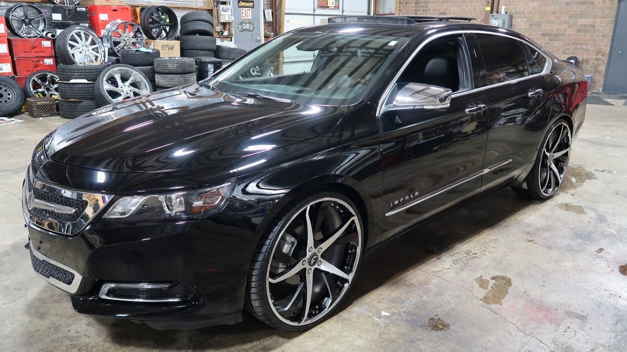 JUST PUT MY NEW FORGIATOS ON MY IMPALA MAN THEY LOOK GREAT
