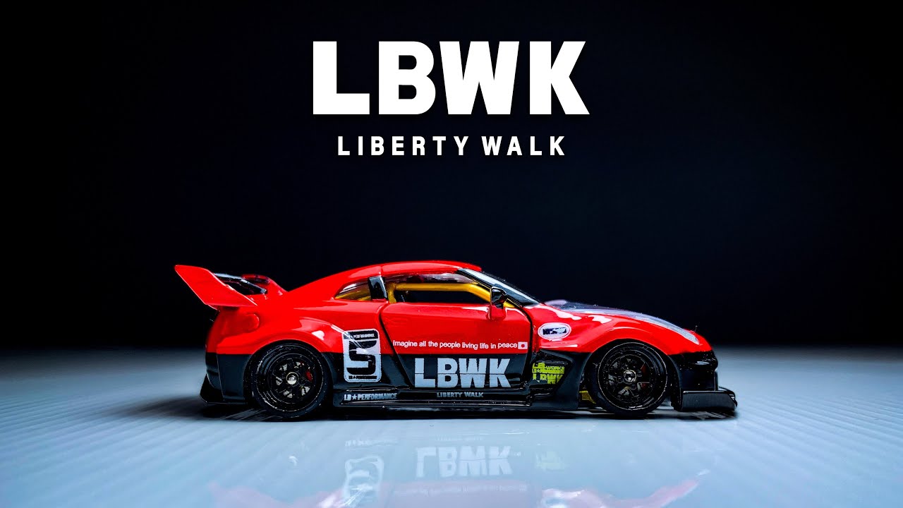Nissan GTR LBWK Super Silhouette Majorette custom with awesome detail