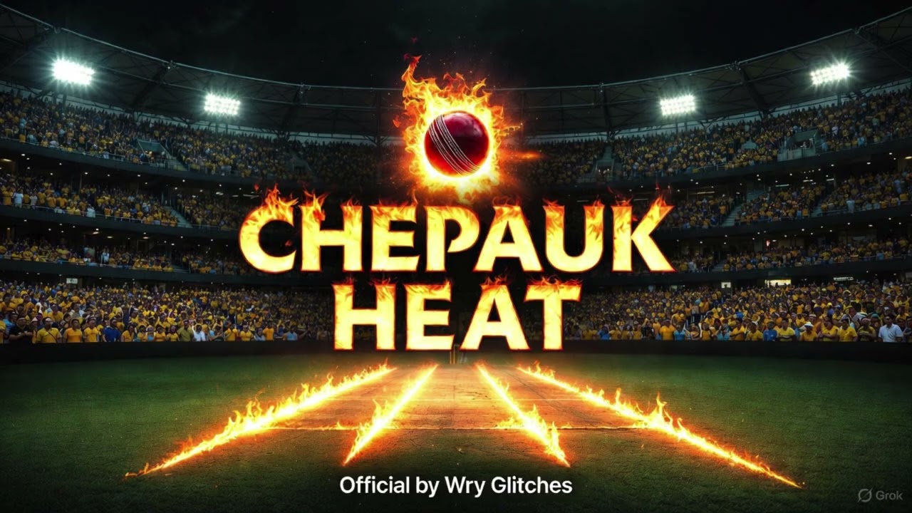 Chepauk Heat &ndash; Fire of CSK | Official by Wry Glitches | CSK Anthem 2025