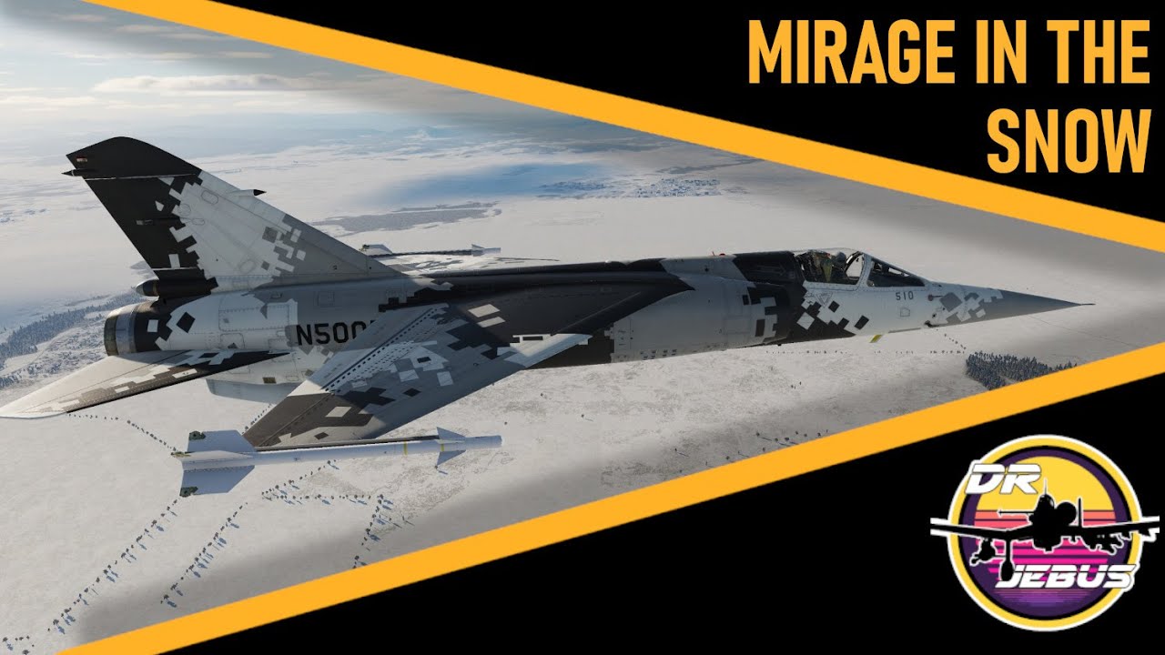 F1 Mirage In The Snow | Enigma's Cold War Server | DCS