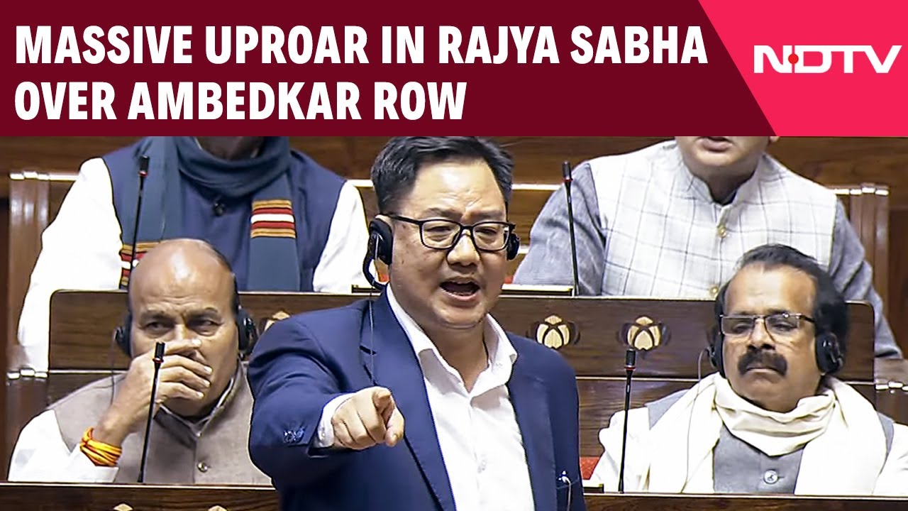 Amit Shah Remarks On BR Ambedkar | Massive Uproar In Rajya Sabha Over Amit Shah&rsquo;s Ambedkar Remark