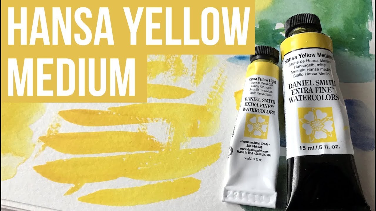 Hansa Yellow Medium - Daniel Smith Watercolors | The Paint Show 26