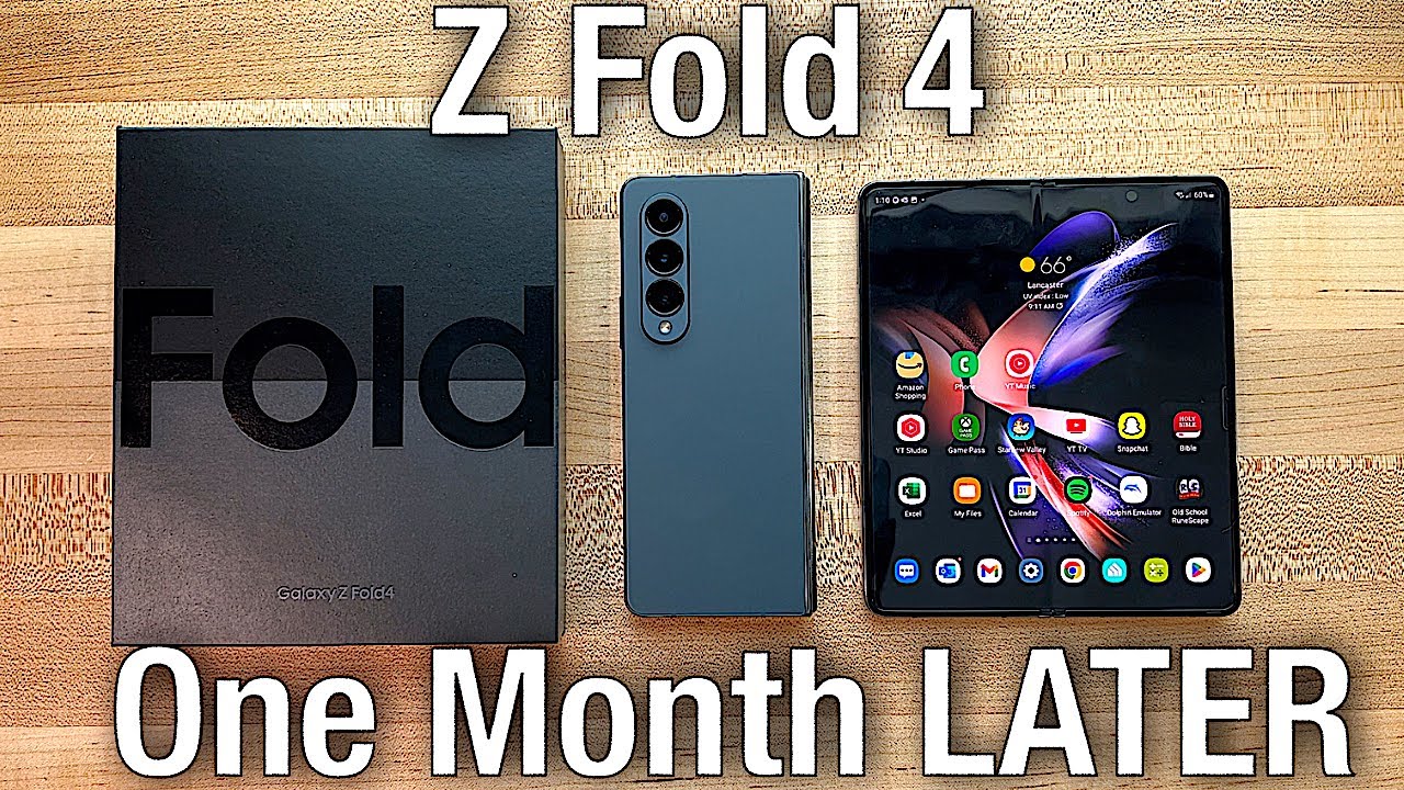 Samsung Galaxy Z Fold 4 Review - 1 Month Later!