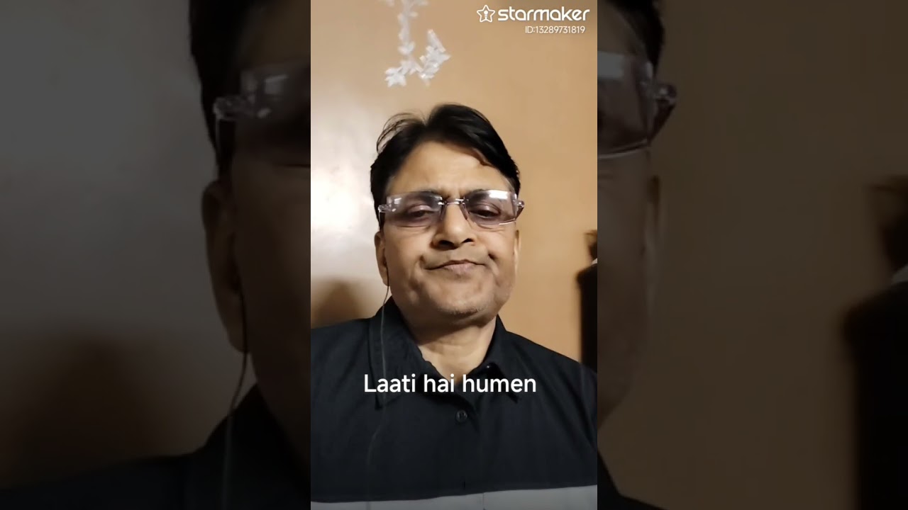 Jindgi jab bhi teri wazm me laati hai hame... Voice : Rajesh Gupta 