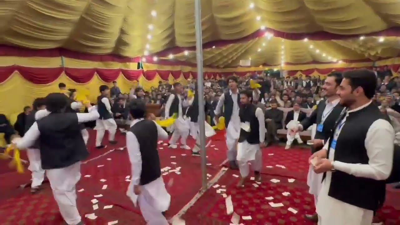 Beautiful  Ahmadzii  Attan  by   Islamians   at wellcom.   and.  Farewell party | I.C.P| Batch 23'25