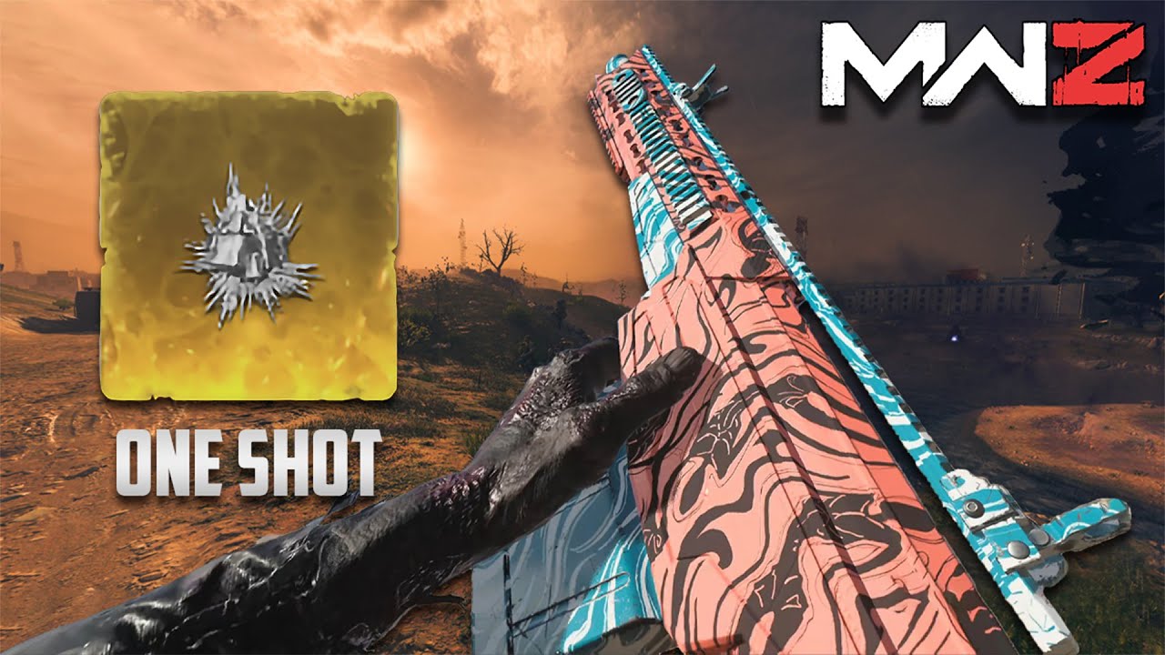 The BROKEN 'ONE SHOT' Gun MEGA ABOMINATION is INSANE, Sniping High Threat Zone (MW3 Zombies)