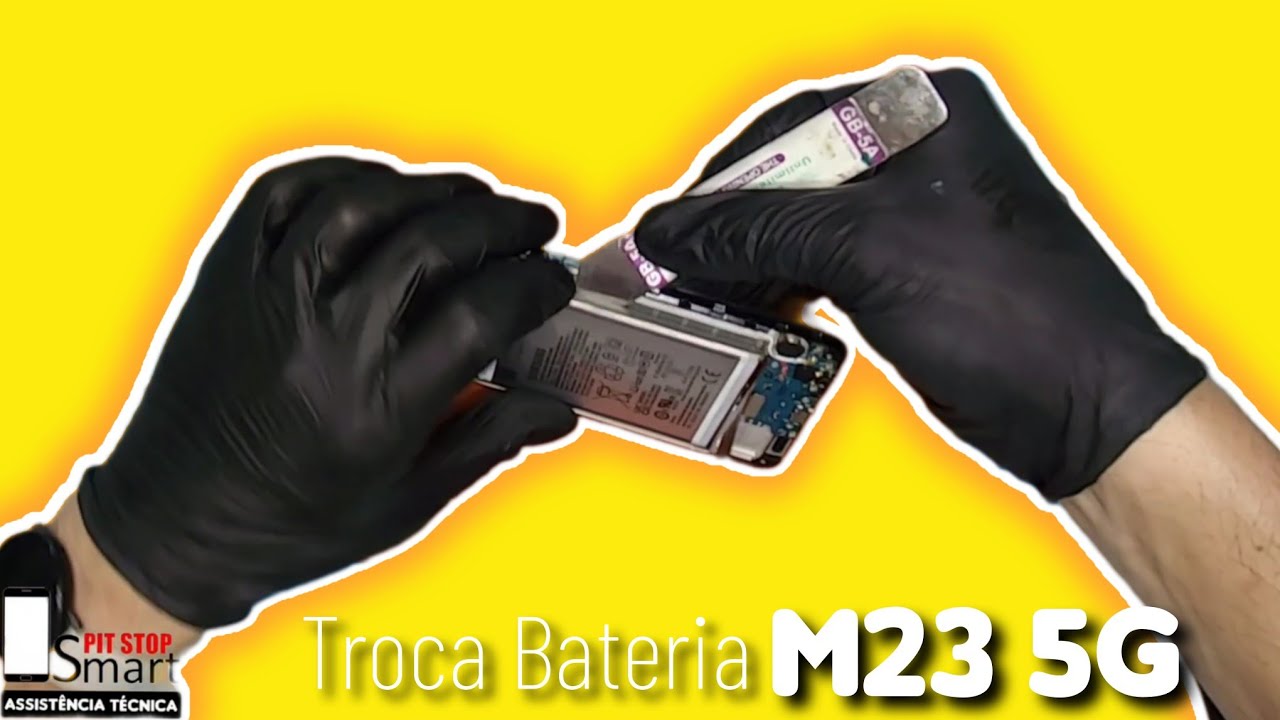 Troca Bateria M23 5G Descarrega Rápido SM-M236 Bateria EB-BM526ABS #samsung #m23