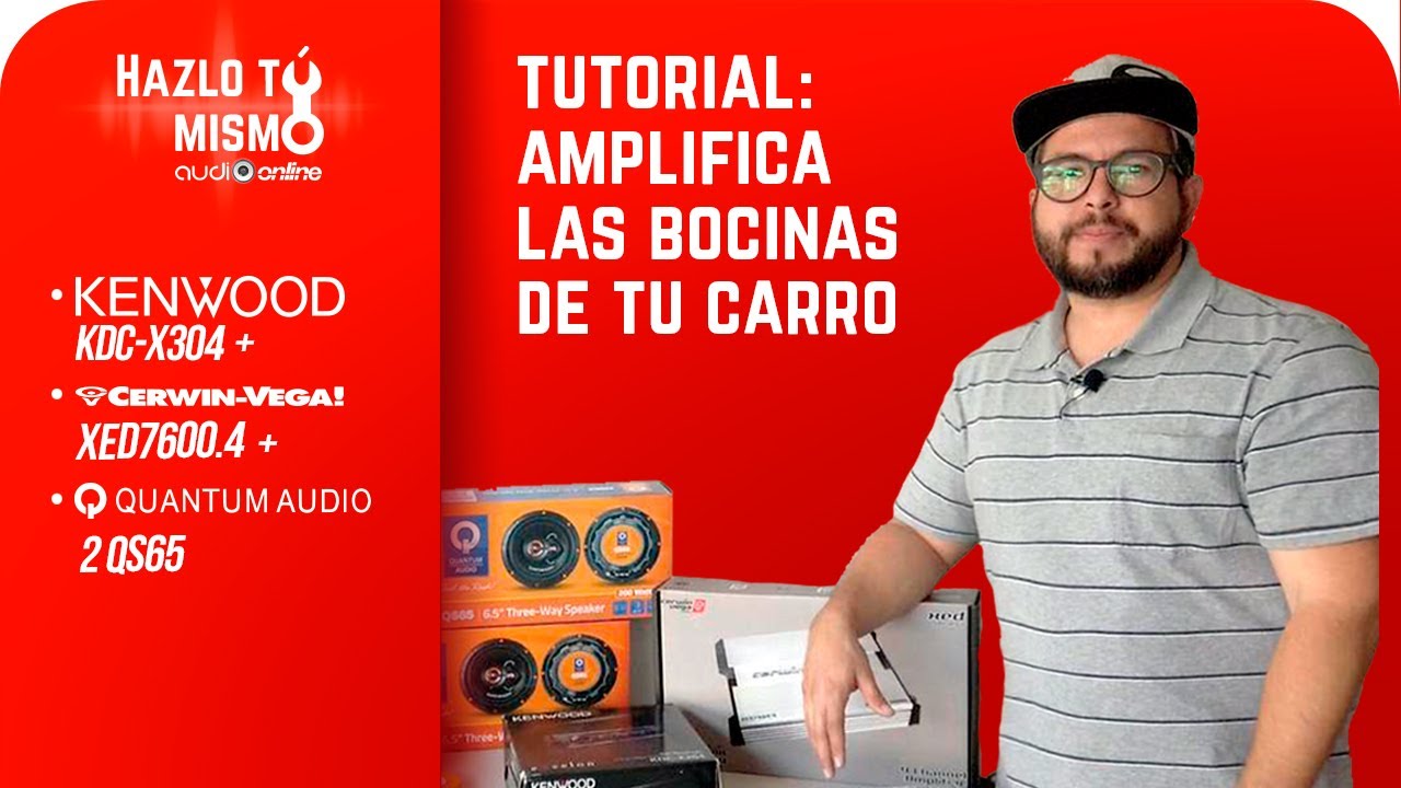 Tutorial: Te enseñamos a amplificar las bocinas de tu carro ¡Hazlo tu mismo!