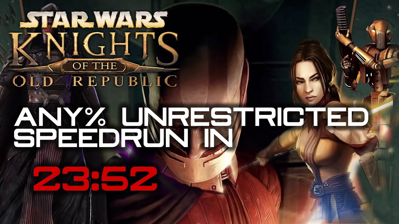 KotOR Any% Unrestricted Speedrun in 23:52 (Obsoleted)
