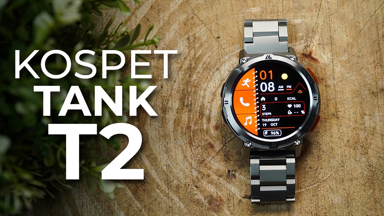 KOSPET Tank T2 : The Ultimate Budget Rugged Smartwatch?
