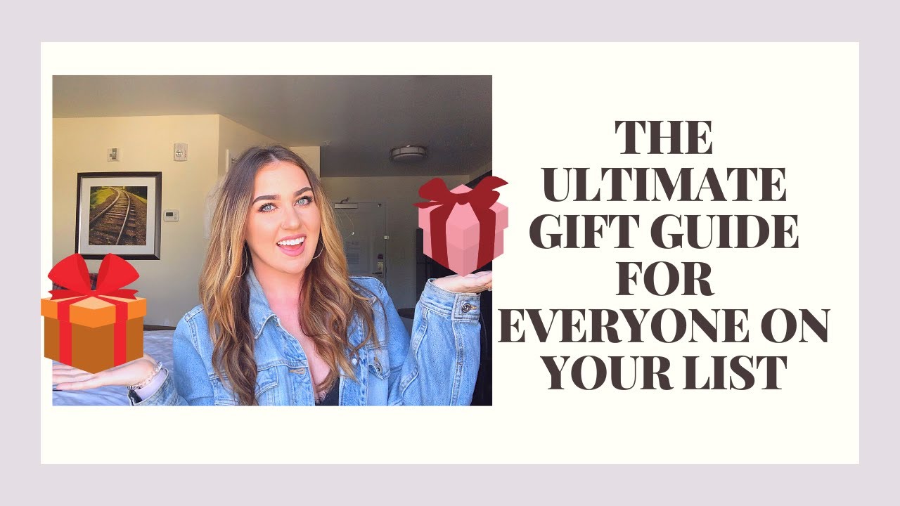 THE ULTIMATE AMAZON GIFT GUIDE 2020