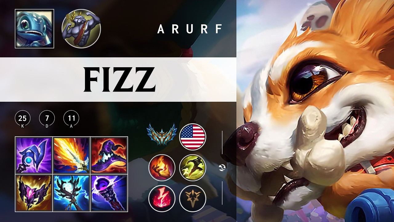 Fizz ARURF - NA Challenger Patch 26.03