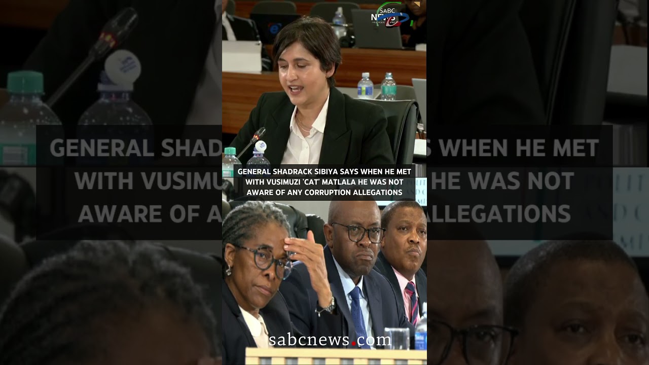 Madlanga Commission of Inquiry Day 65 | Shadrack Sibiya continues testimony. #madlangacommission