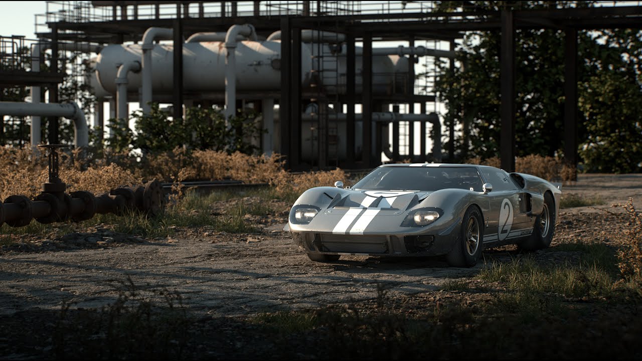 Ford GT40 CGI Octane Render