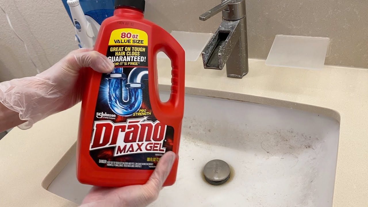 Гель для удаления засоров в трубах DRANO Max &mdash; ЭТО ДЕЙСТВИТЕЛЬНО РАБОТАЕТ! B003TS2R1A