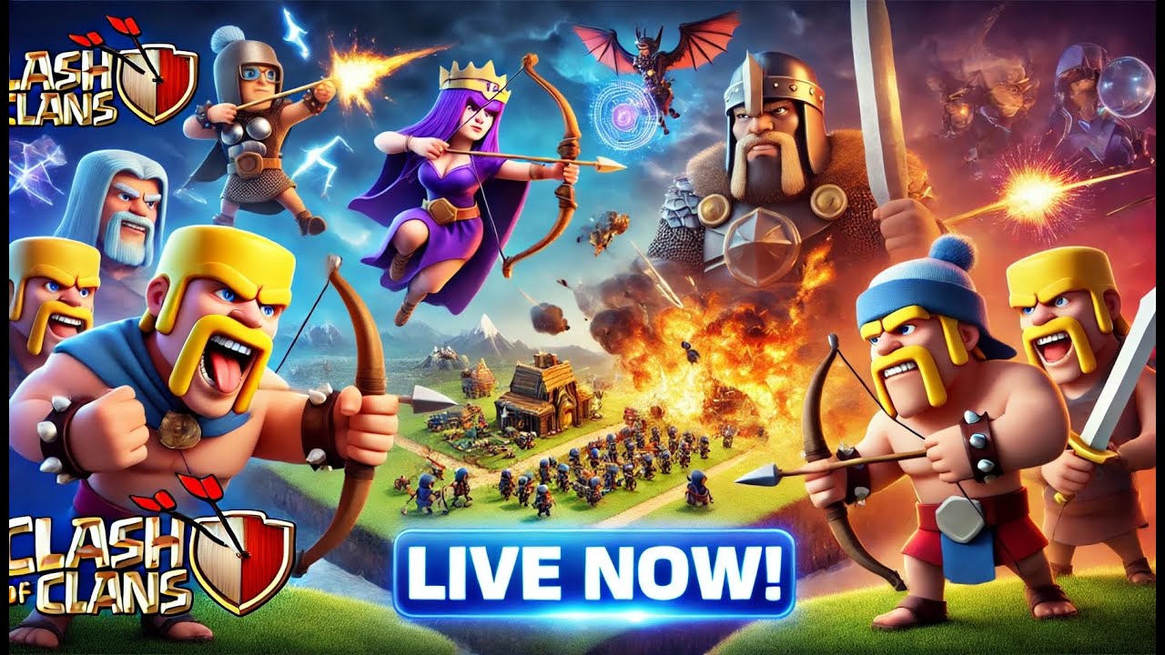 🔥 Clash of Clans Live Tamil | Attack Strategies & Tips 💥🏆