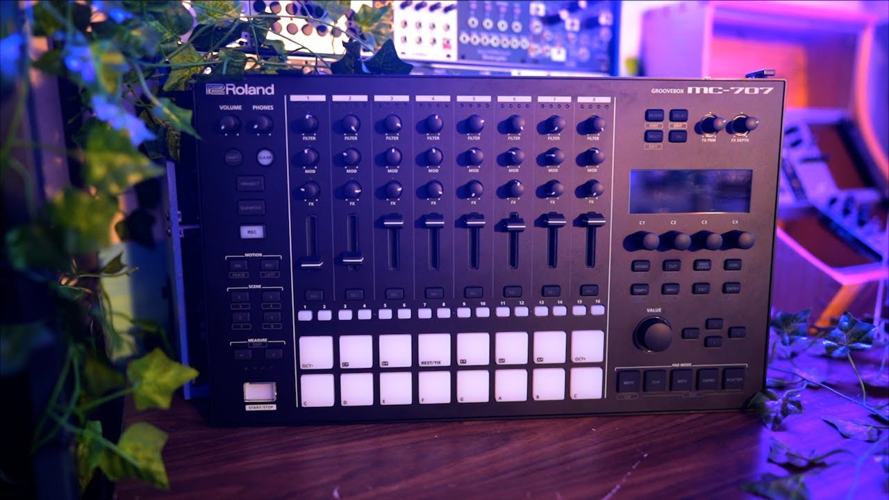 Roland MC-707 First Look // Checking Out the New Scenes Mode and Arranging a Song