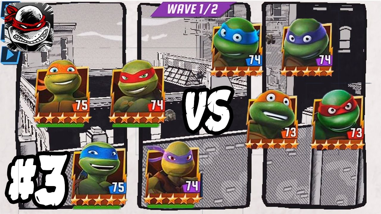 TMNT Legends GAUNTLET Part 3 TMNT Legends VS TMNT Classic